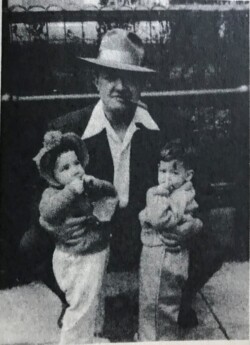 Toddler Susan on the left; my cousin Steven on right Toddler Susan on the left